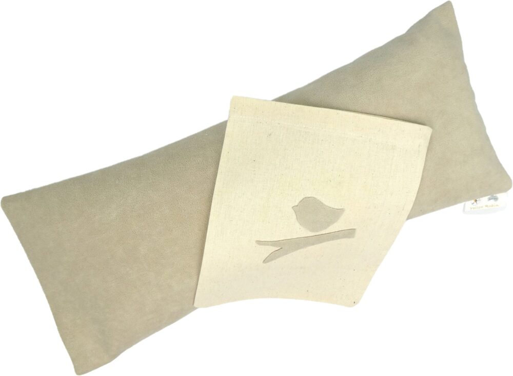 Natural Filled Back And Neck Support Pillow Sensation-Beige