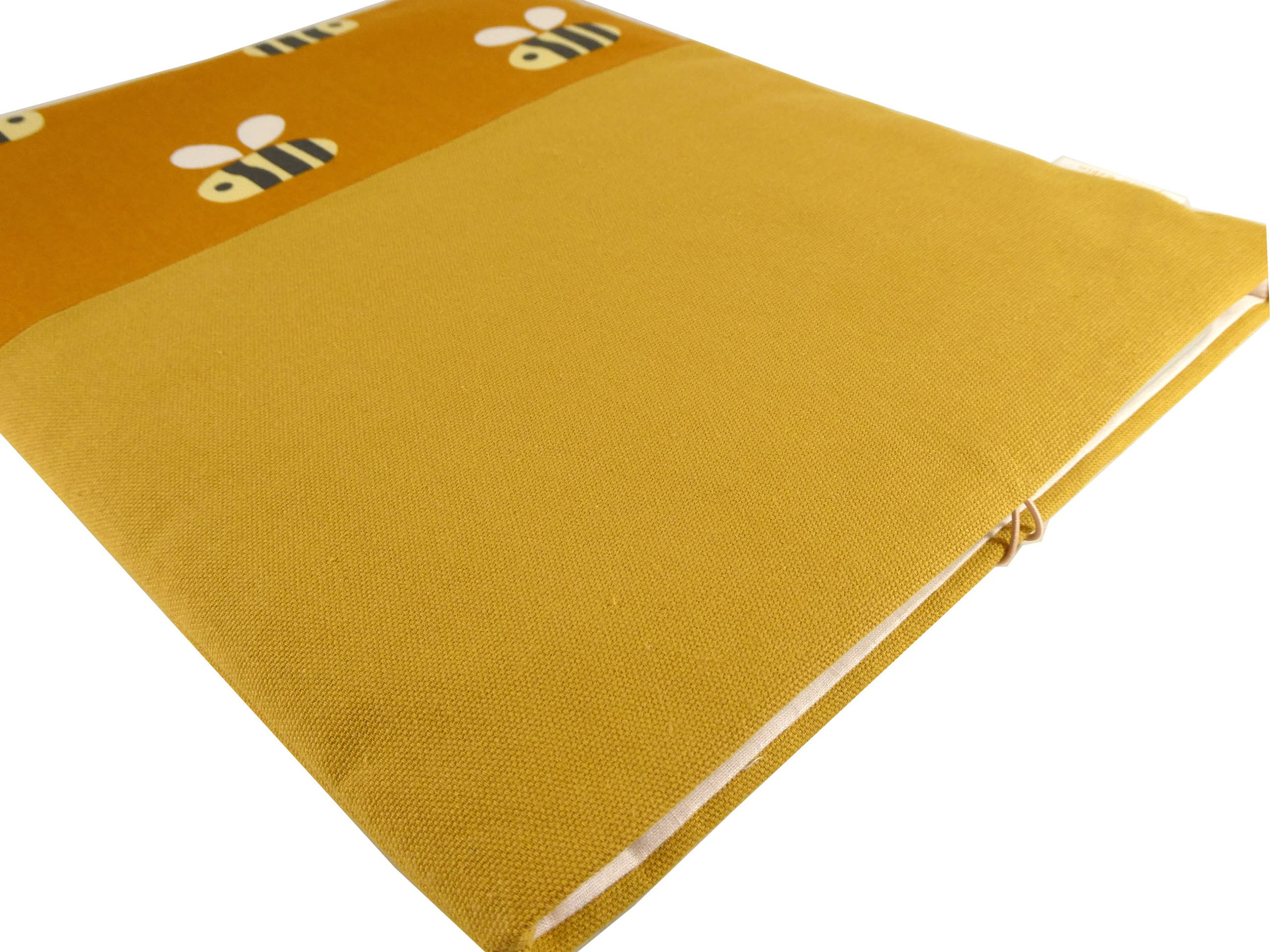 Yellow Robin Laptop Sleeve Plus a Tech Organiser Pouch Australian Handmade Honey Bees