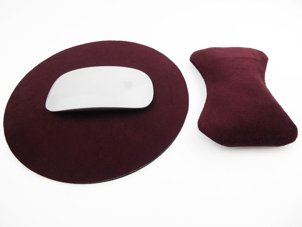 Ergonomic Wrist Rests Burgundy Rose