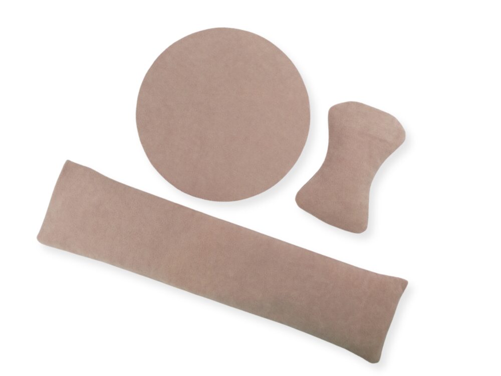 Sensation-Pink: Natural Filled Ergonomic Wrist Rests for Keyboard & Mouse - Image 2